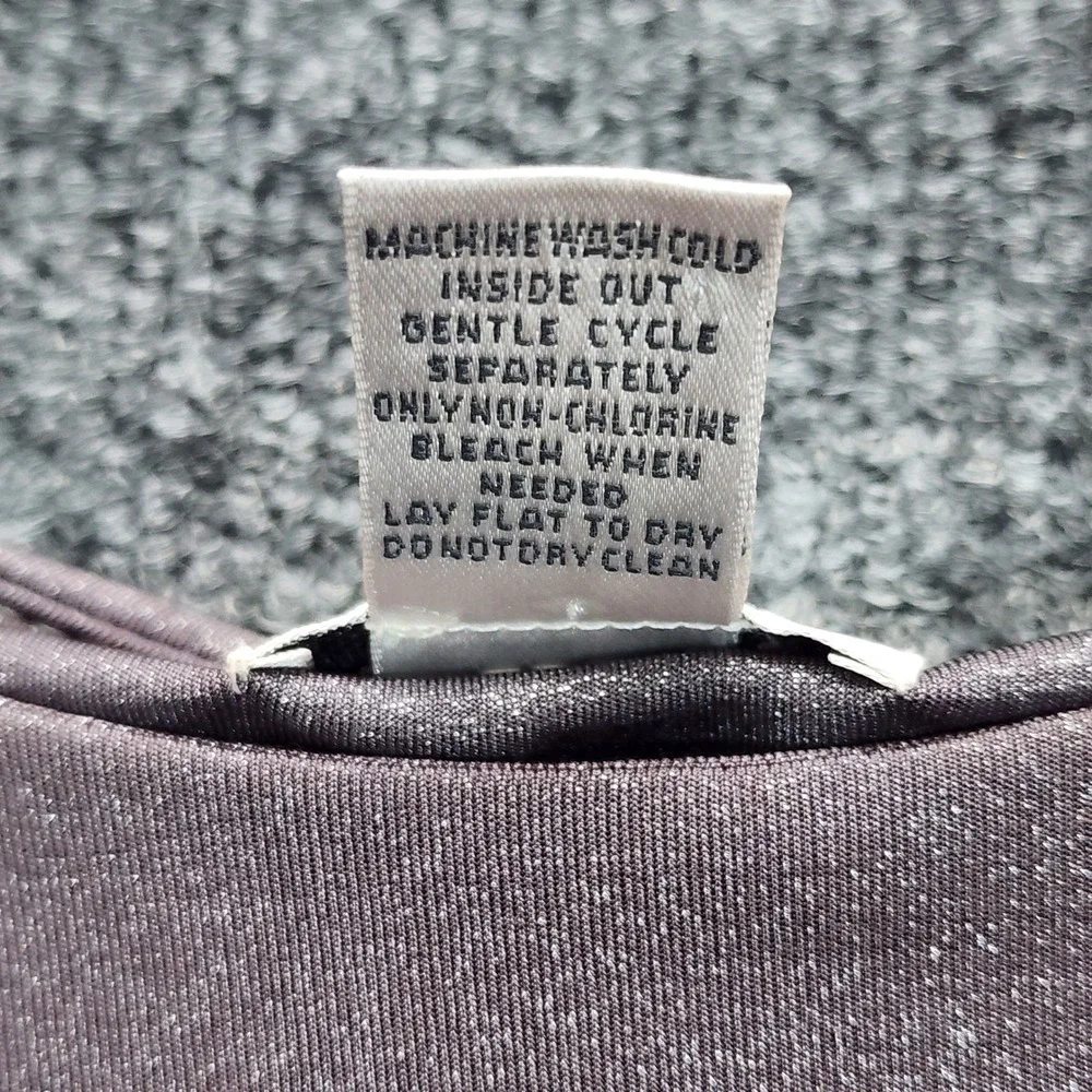Chico's Travelers Women's Metallic Shimmer Sparkle Party Evening Top Size‎ 2